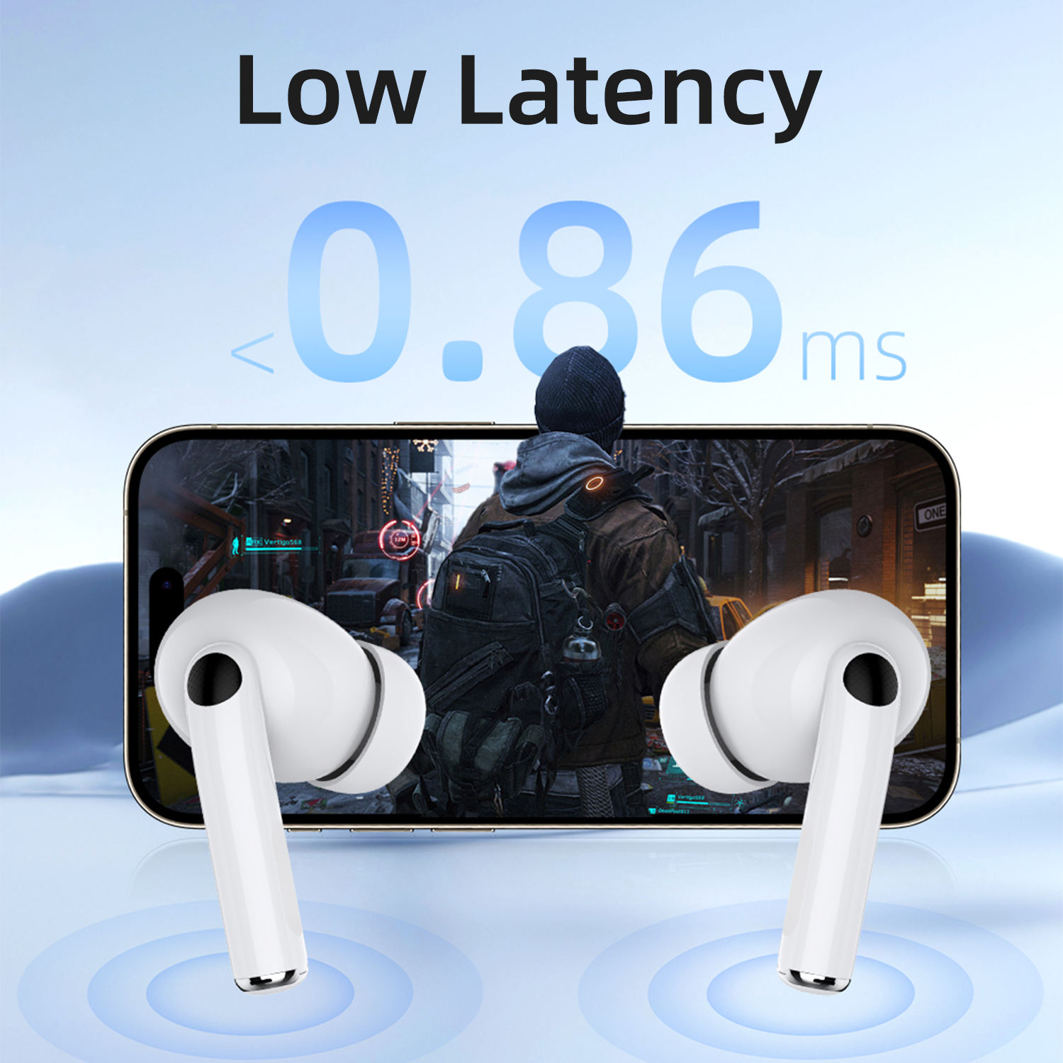 Bluetooth True Wireless Earbuds - TWS Mini Earphones