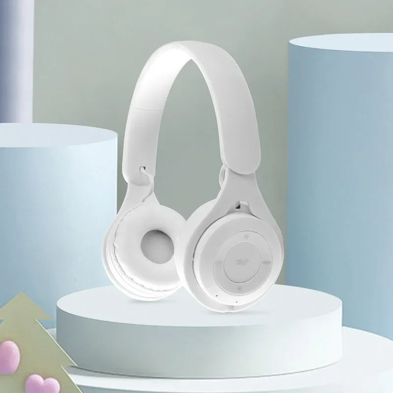Y08 Macaron Blue-Tooth Gaming Headphones