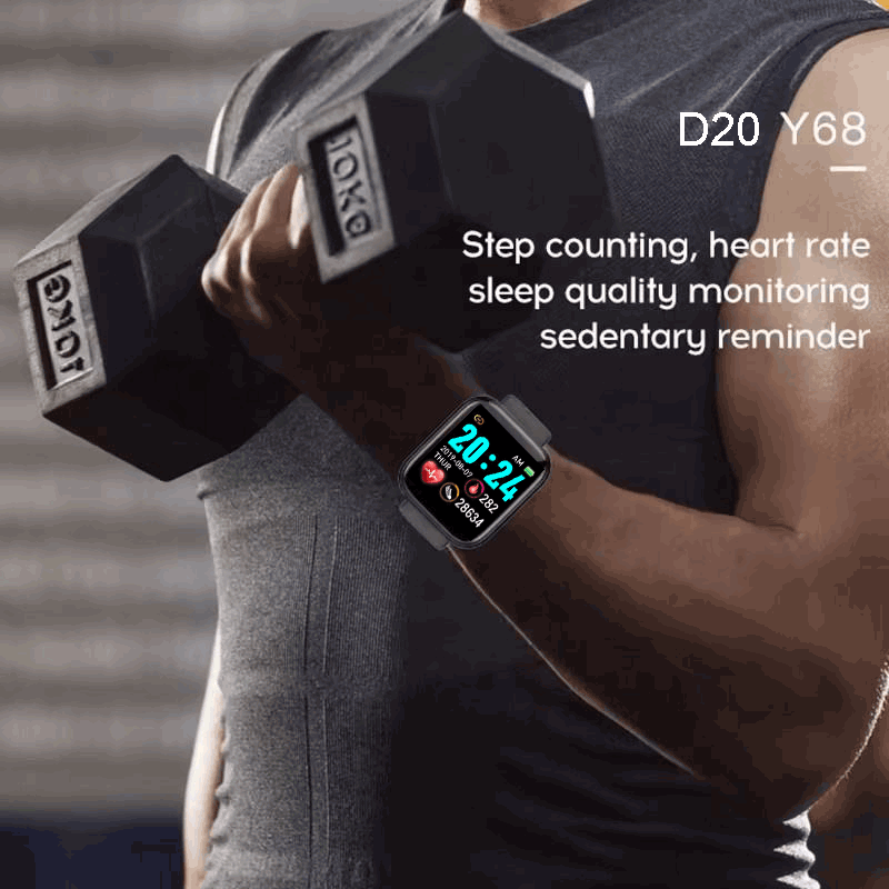 Y68 Smart Watch - Health Fitness Tracker Wristband